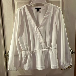 J CREW V-Neck Blouse